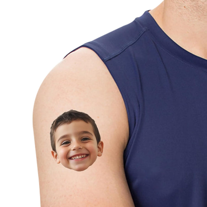 Bleu Reign Personalized Custom Face Tattoo