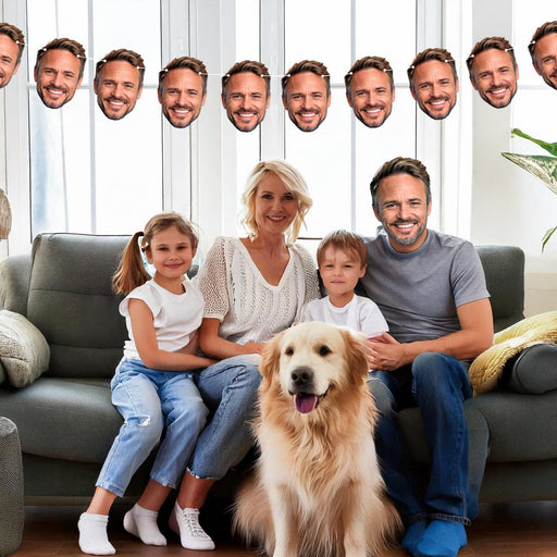 Personalized Custom Face Bunting Banner