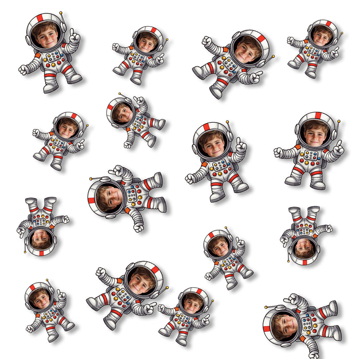 Bleu Reign Personalized Astronaut Face Confetti