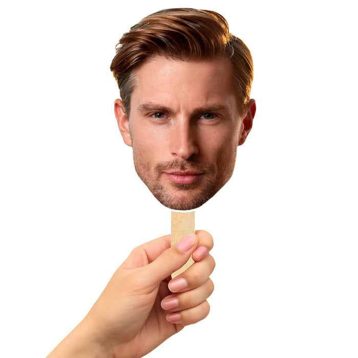 Personalized Face Sticks & Big Head Photo Cutouts