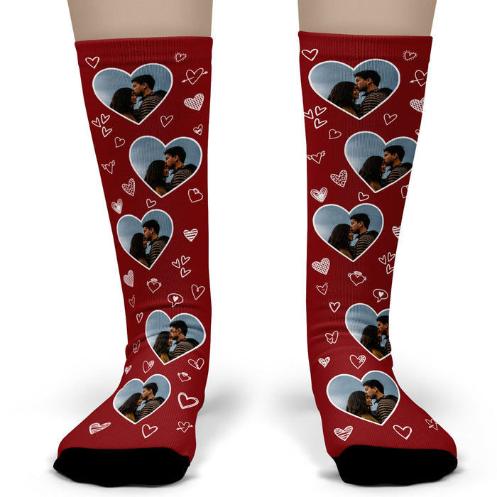 Personalized Custom Socks with Faces, Photos & Names