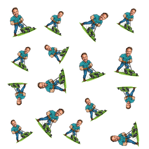 Personalized Trophy Dad Confetti – Custom Father's Day Table Décor with Your Photo