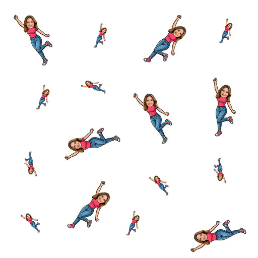 Personalized Dancing Mom Confetti – Custom Father's Day Table Décor with Your Photo