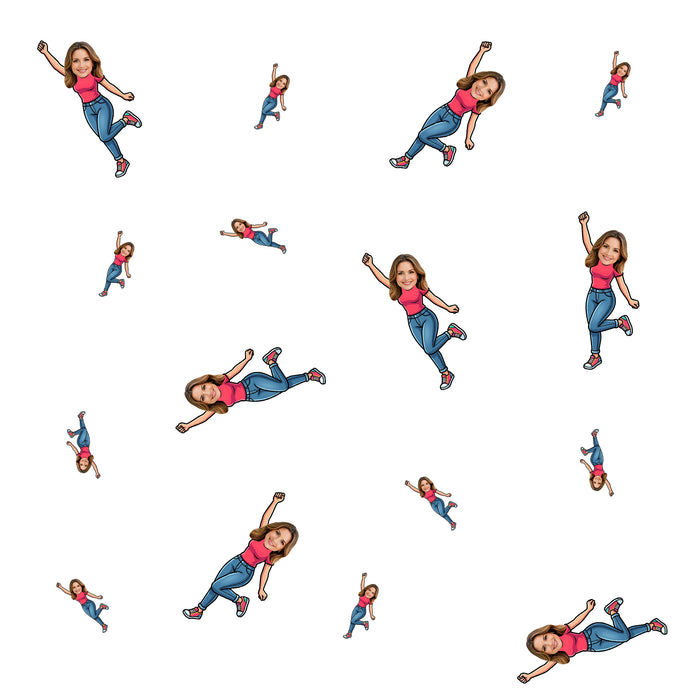 Personalized Dancing Mom Confetti – Custom Father's Day Table Décor with Your Photo