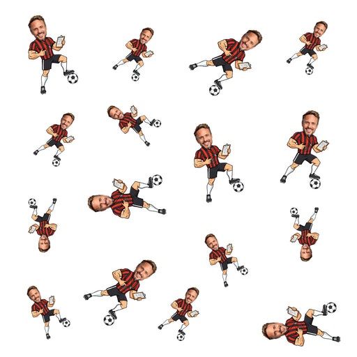 Personalized Soccer Coach Dad Confetti – Custom Father's Day Table Décor with Your Photo