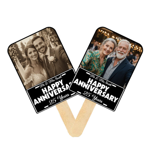Personalized Anniversary Face Stick – Custom Big Head Photo