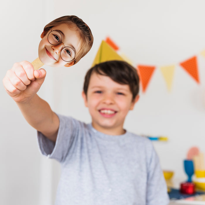Personalized Face Sticks – Custom Party Props with Your Photo