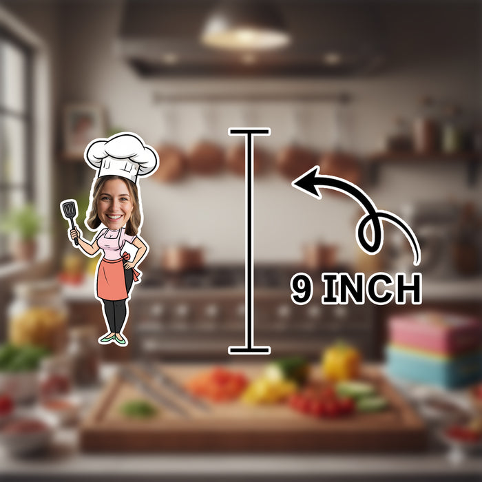 Personalized Chef Mom Bunting Banner – Custom Mother's Day Birthday Party Decor
