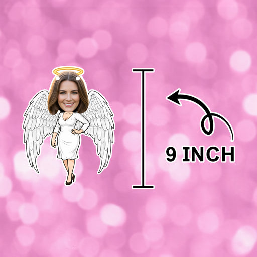 Personalized Angel Mom Bunting Banner – Custom Mother's Day Birthday Party Decor