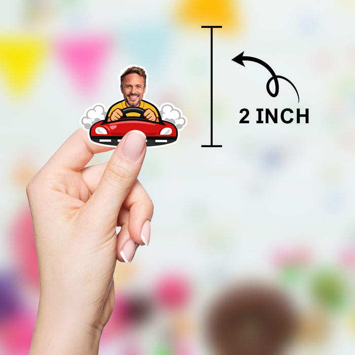 Personalized Driving Dad Confetti – Custom Father's Day Table Décor with Your Photo