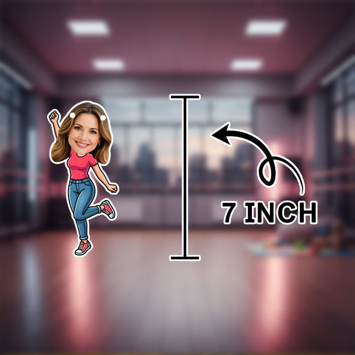 Personalized Dancing Mom Bunting Banner – Custom Mother's Day Birthday Party Decor