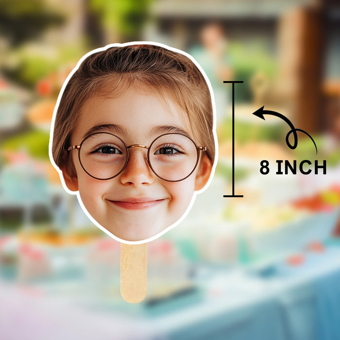 Personalized Face Sticks – Custom Party Props with Your Photo