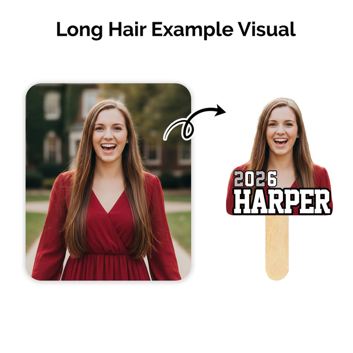 How we handle long hairs for a Face Stick (Visual Example)