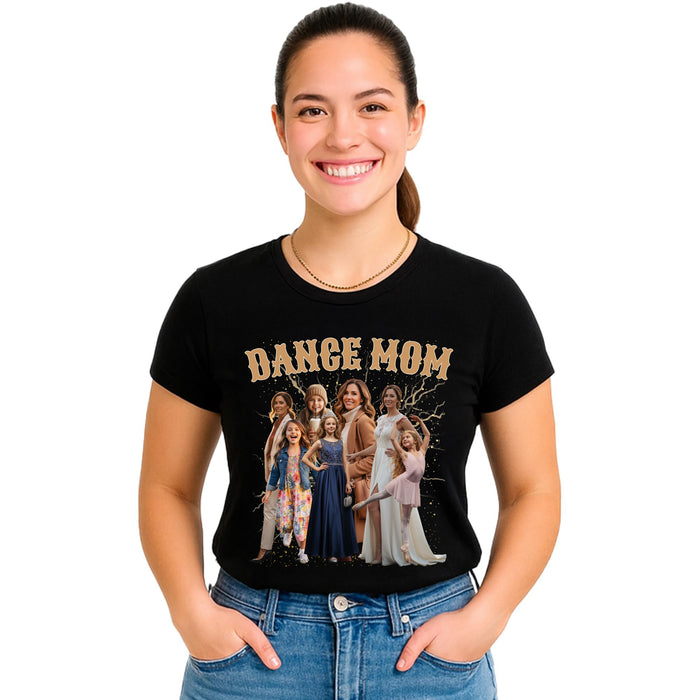 Personalized Face Cutout T-Shirt – Custom Photo Tee for Birthdays, Parties & Fun Gift