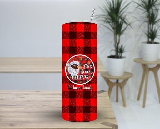 Personalized This House Believe Custom Family Tumbler