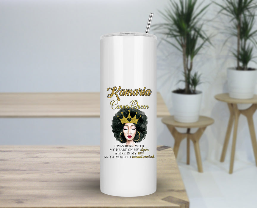 Personalized Cancer Tumbler