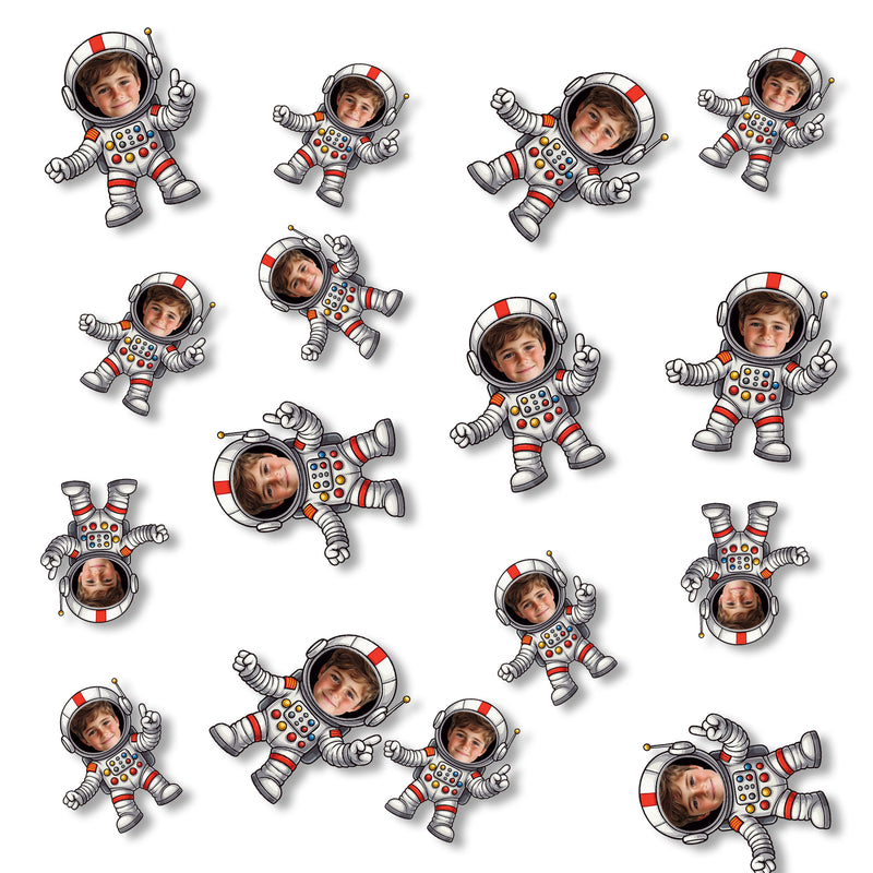 Bleu Reign Personalized Astronaut Face Confetti