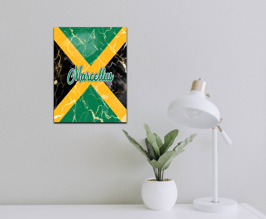 Personalized Wall Art Decorative Sign Flag Series - Jamaica Flag