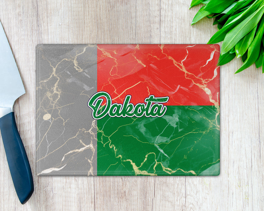 Personalized Cutting Board African Country Flag Series - Madagascar Flag