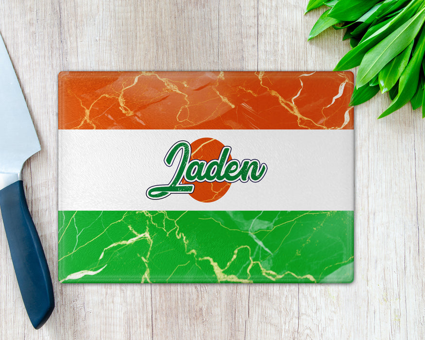 Personalized Cutting Board African Country Flag Series - Niger Flag