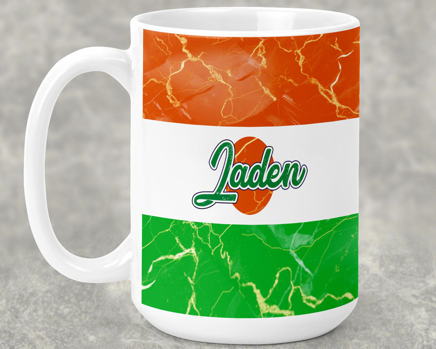 Personalized Ceramic 15oz Mug African Country Flag Series - Niger Flag