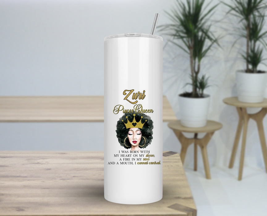 Personalized Pisces Tumbler