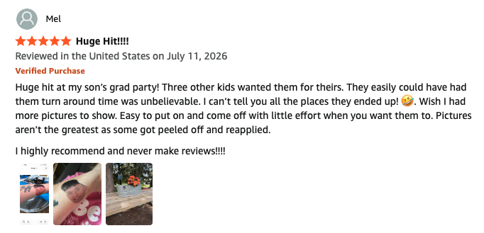 Amazon customer review screenshot 2