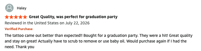 Amazon customer review screenshot 4
